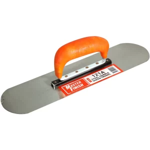 Masterfinish 450mm Short Rib Marble Sheen Finishing Trowel - 122A (Summer Sale)