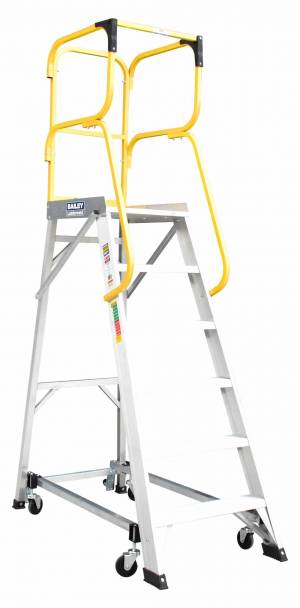 Bailey 1.8m 150kg Aluminium Order Picker 6 Step Ladder - MK3 FS13877 - BAILEY "BONANZA" SALE