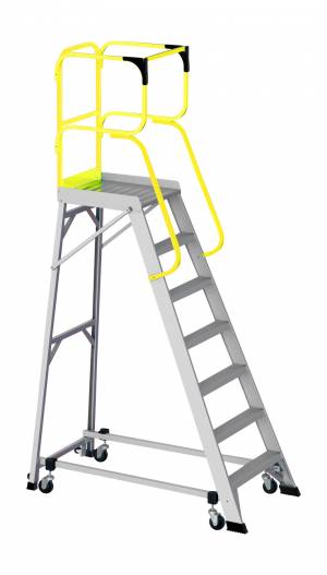 Bailey 2.1m 150kg Aluminium Order Picker 7 Step Ladder - MK3 FS13878 - BAILEY "BONANZA" SALE