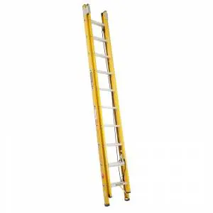 Gorilla Fibreglass Extension Ladder 130kg 3.1m - 5.3m with Pole Mount  FELP10/17-I - "MEGA" LADDER SALE