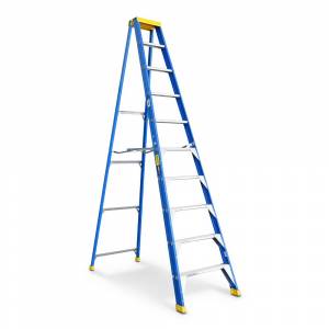 Single Sided Step Ladders - Fibreglass