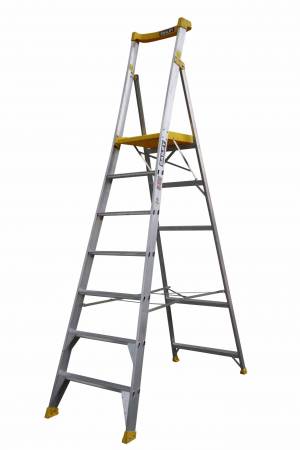 Bailey FS13936 2.1m 170kg Pro AL PFS7 Punchlock Platform Stepladder - BAILEY "BONANZA" SALE
