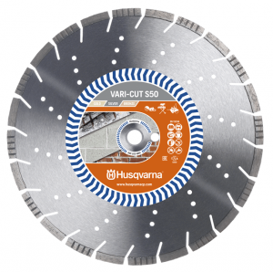 Husqvarna 14VARICUTS50 – Silver 350mm(14″) Vari-Cut Diamond Blade