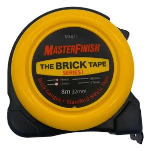 Masterfinish 8m x 32mm The Brick Tape MFBT1