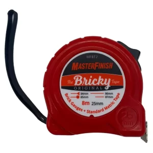 Masterfinish 8m x 25mm The Bricky Tape MFBT2