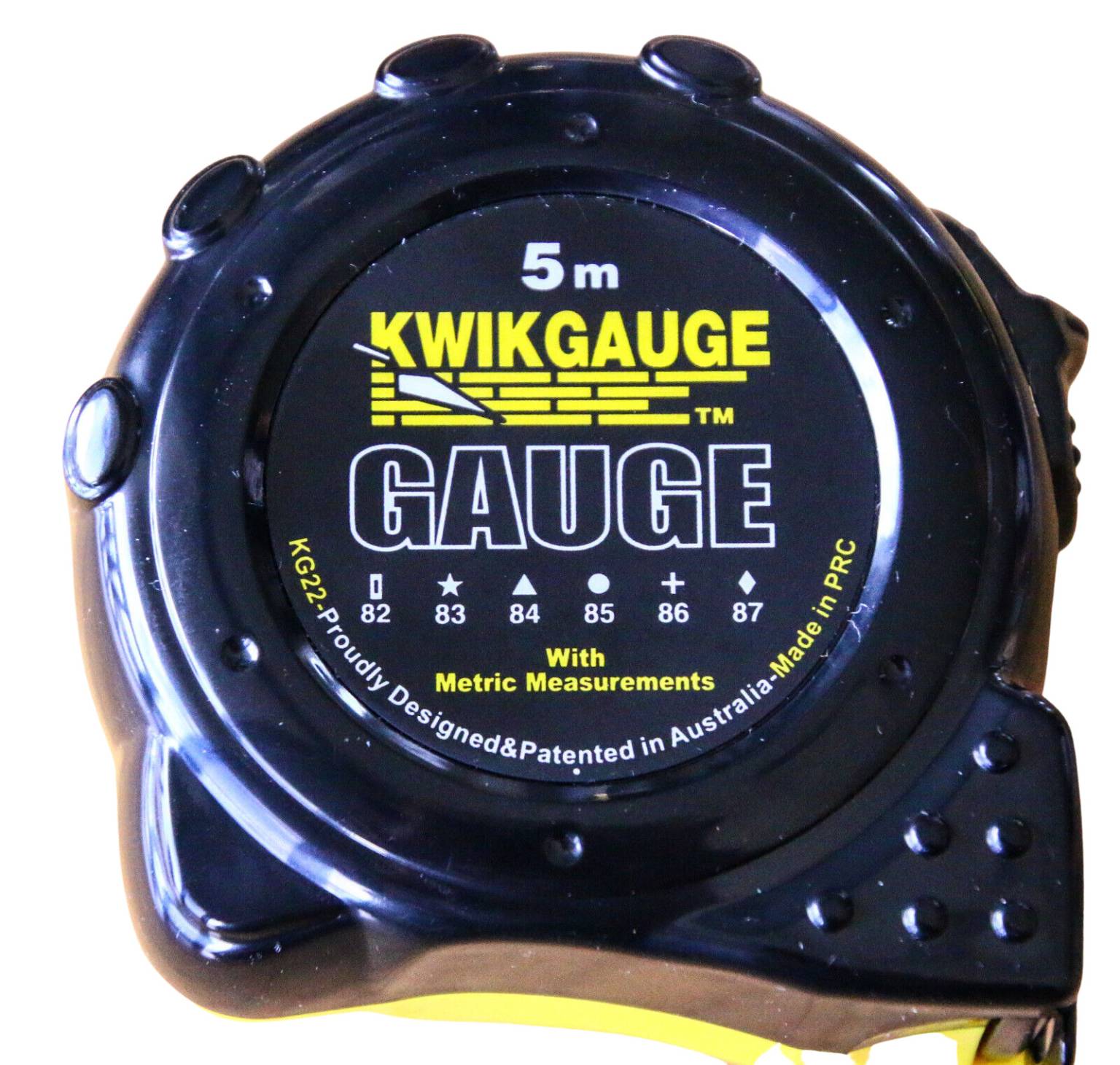 Kwikgauge 5m Brick Gauge Tape Measure.