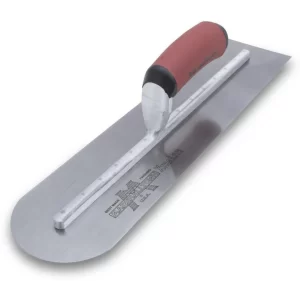 Marshalltown Finishing Trowel 406 x 102mm Round Front with Dura Soft Handle - MTMXS66RED - 10046 (SUPER SPECIAL)