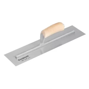GOLDBLATT 405mm X 100mm FINISHING TROWEL WOOD HANDLE - GO6948