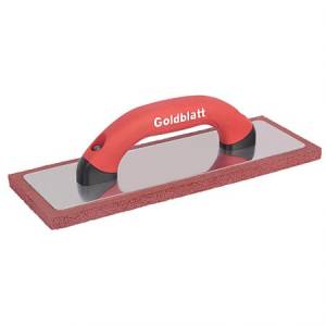 GOLDBLATT 305mm X 100mm COURSE RED RUBBER FLOAT - GO6042