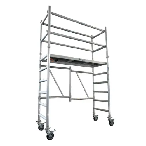Foldable-Aluminium-Mobile-Narrow-Scaffold-1.8m-Platform-Height