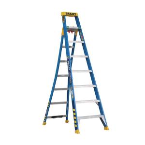Bailey Fibreglass Leansafe X3 3-In-1 (8'-14') StepLadder 2.4m-4.2m -150 KG Rated - FS14149 - BAILEY "BONANZA" SALE