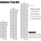 Gladiator Small Toolbox Tray Cargo Net