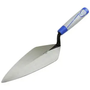 W. Rose™ 13” Narrow London Brick Trowel with ProForm® Soft Grip Handle