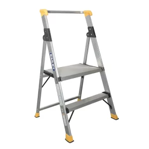 Bailey Retail Platform Step Stool Extra Wide 2 Steps 1.2m Platform - FS14098