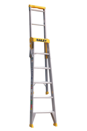Bailey Professional Punchlock Aluminium Step Extension Ladder 6ft 1.80m - 3.20m FS14090 - BAILEY "BONANZA" SALE