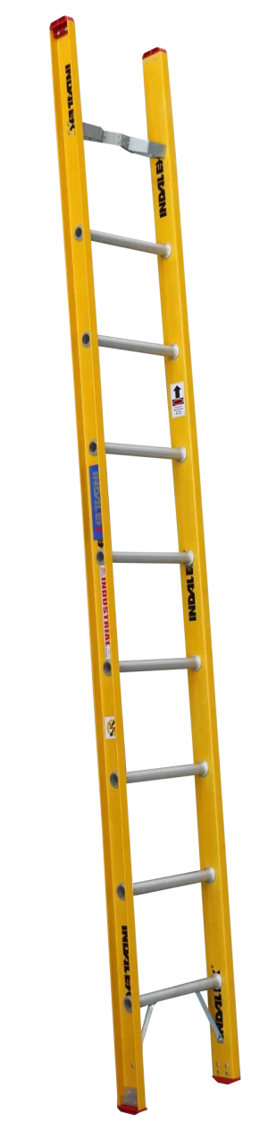 INDALEX Tradesman Fibreglass Single Ladder 8ft 2.4m TRDSGF8