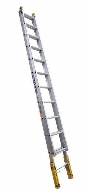 Bailey 4.4m - 7.4m 150kg Industrial Rated Leveller Punchlock 14 Extension Ladder FS13907 - BAILEY "BONANZA" SALE ( Due Mid Oct)